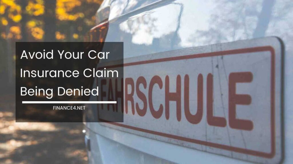 What To Do When Car Insurance Denies Claim